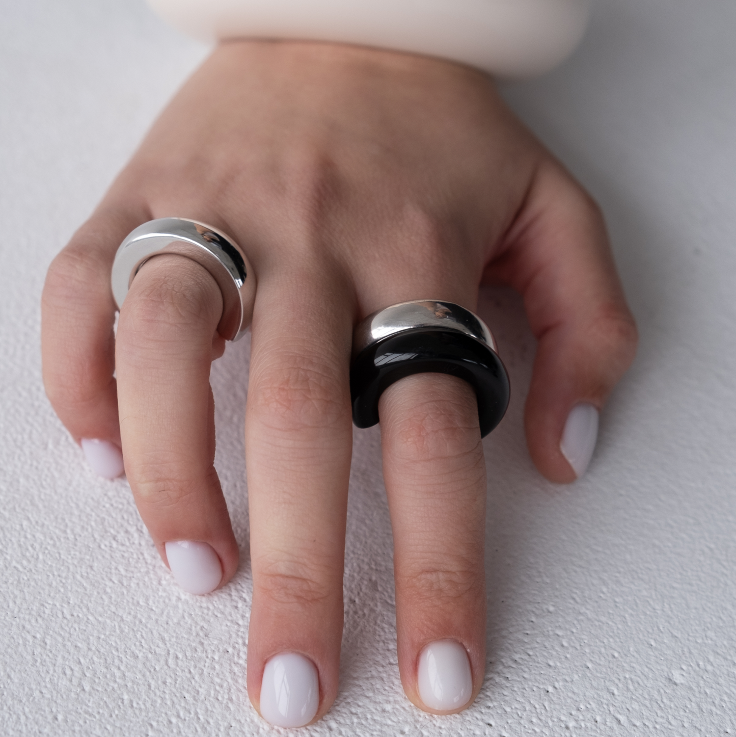 The Ring: black agate