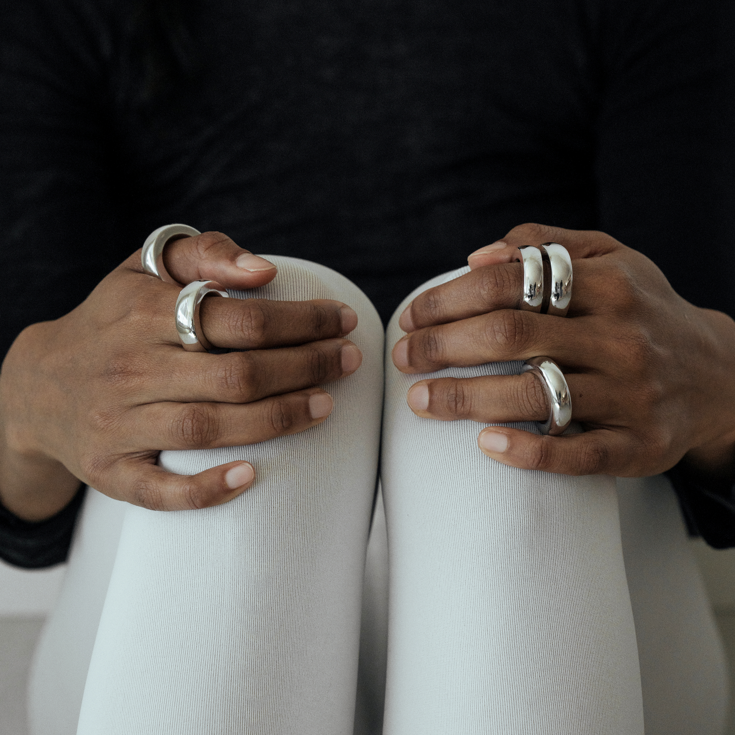 Der Ring in Silber