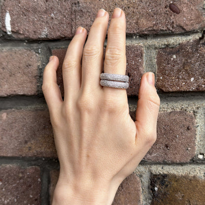 The Ring mini: pavé stack