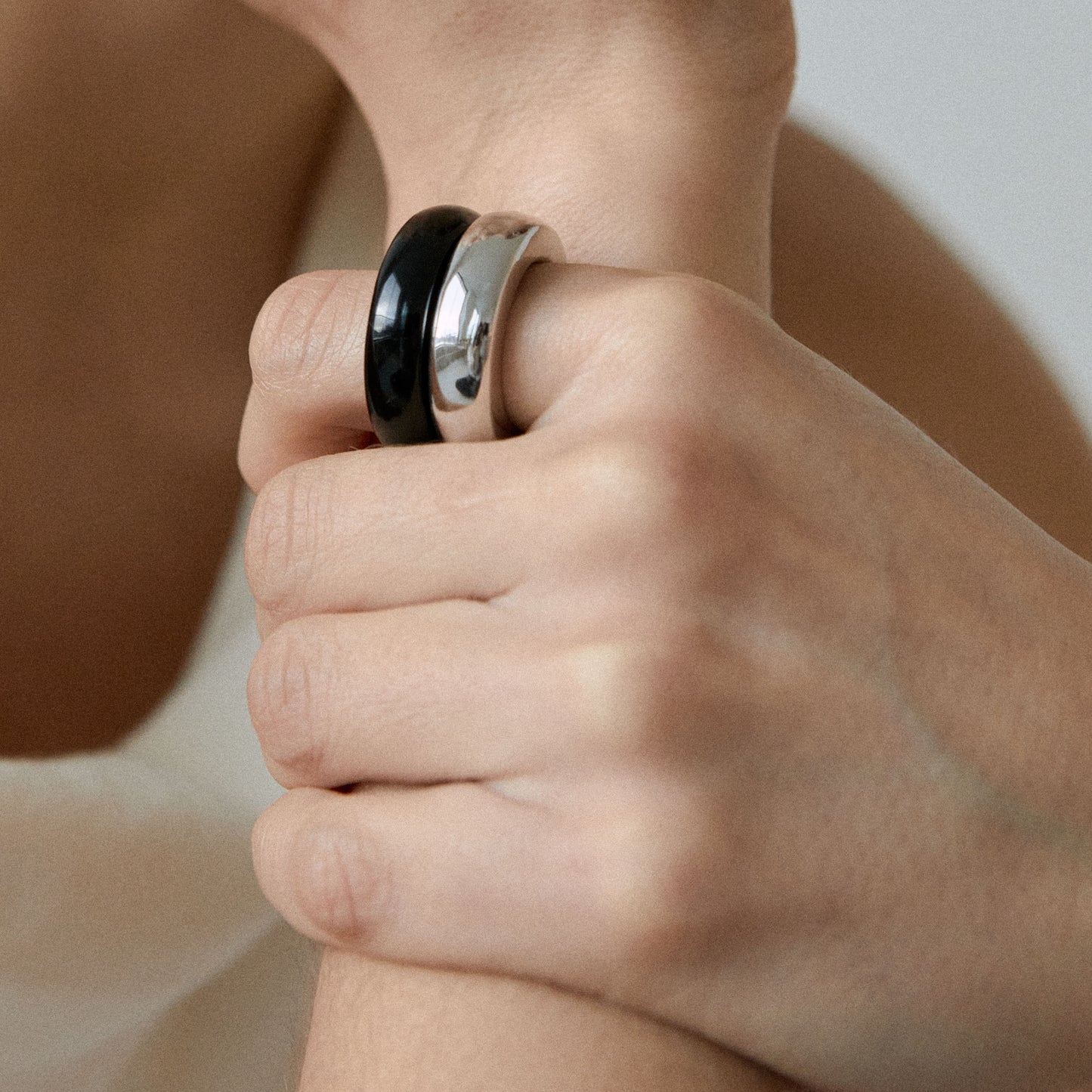 The Ring: black agate