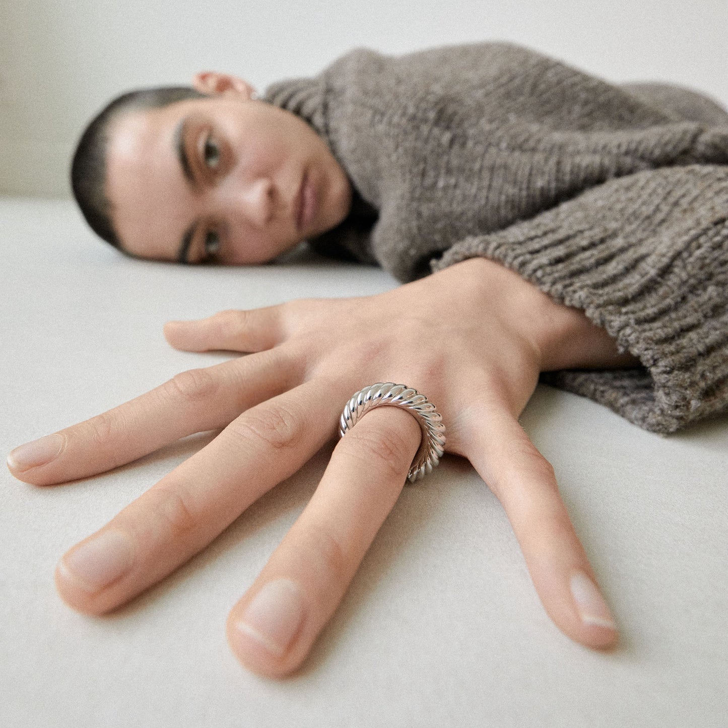 The Ring: silver twist