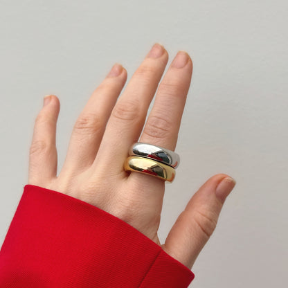 The Ring: gold & silver