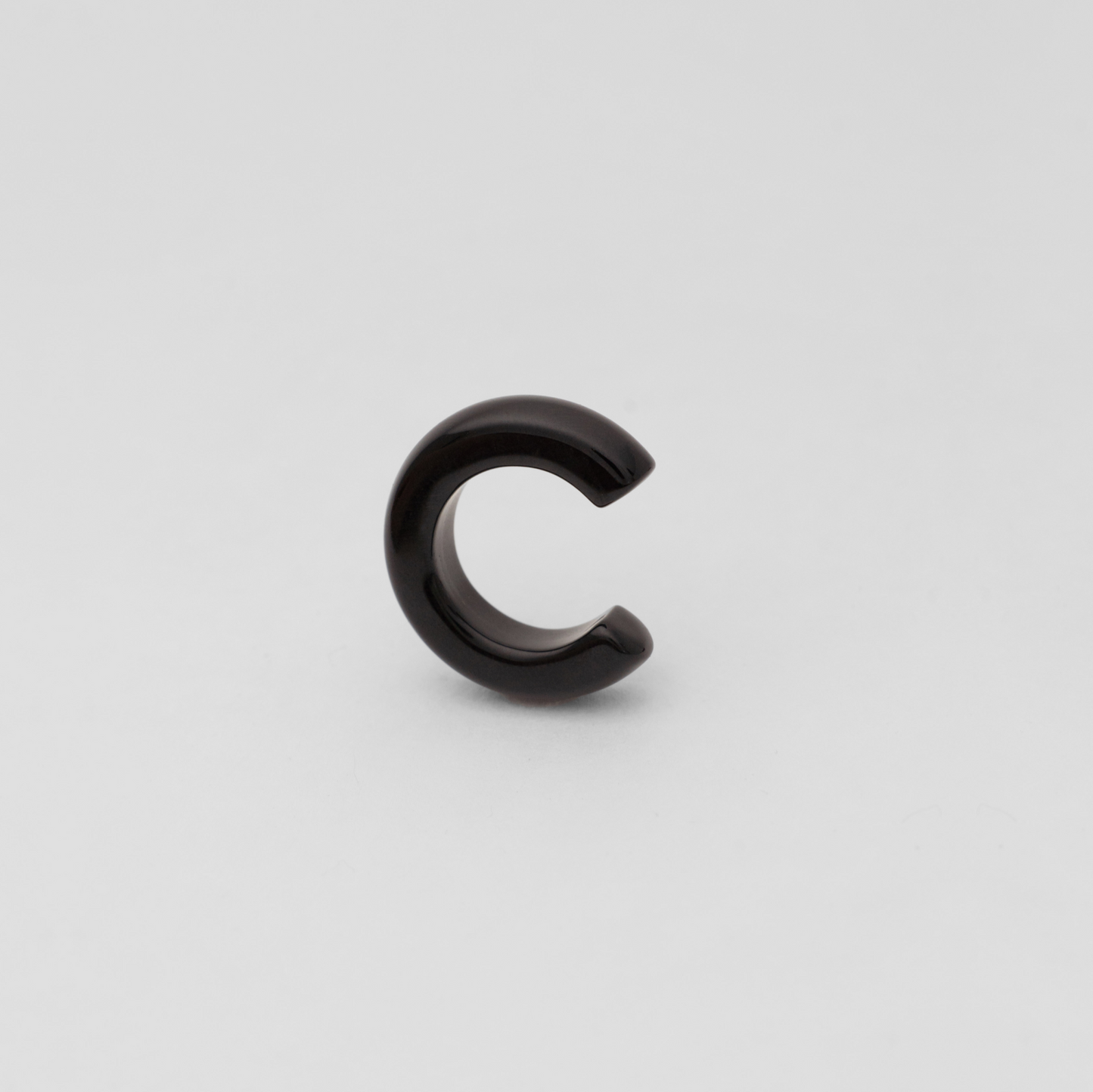 The Ring: black agate (limited edition)
