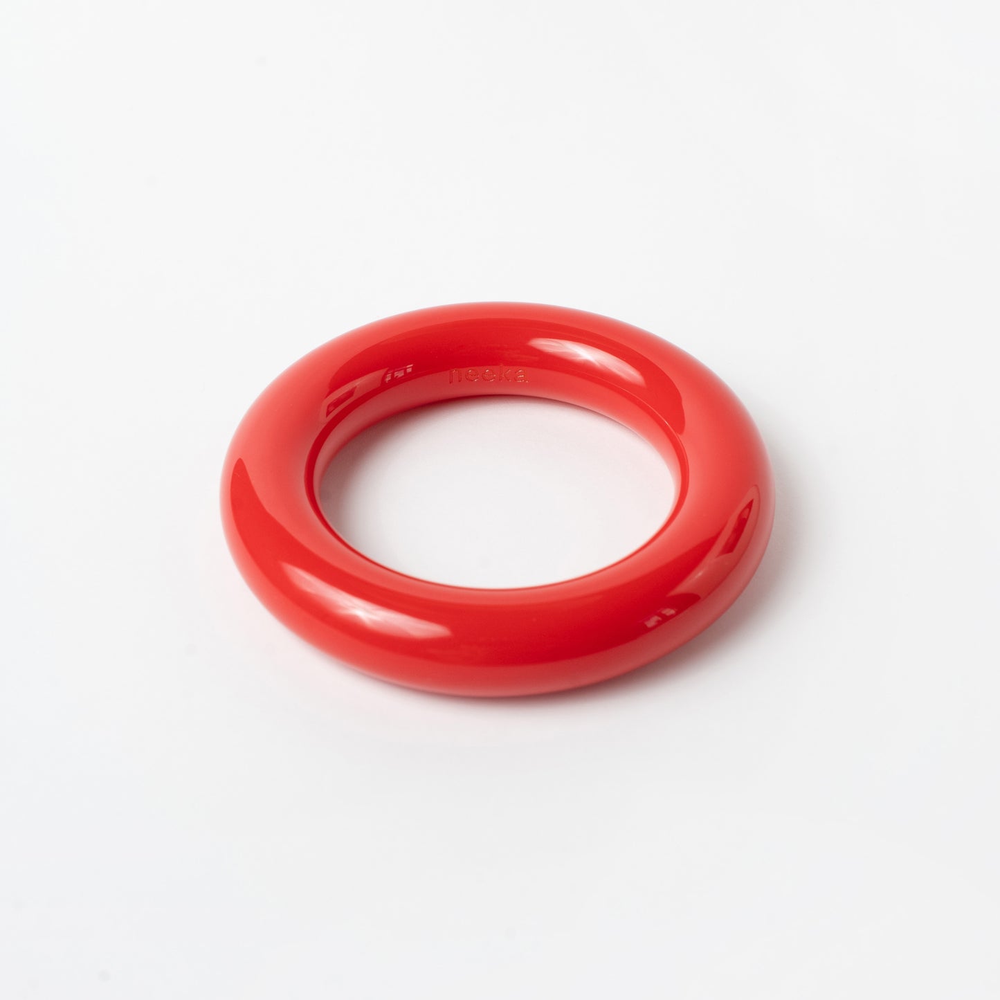 Donut Bangle in Red