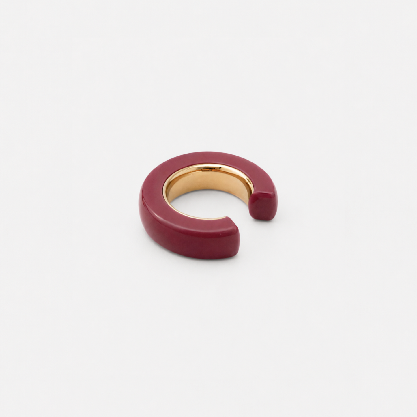The Ring: resin burgundy