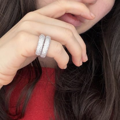 The Ring mini: pavé stack