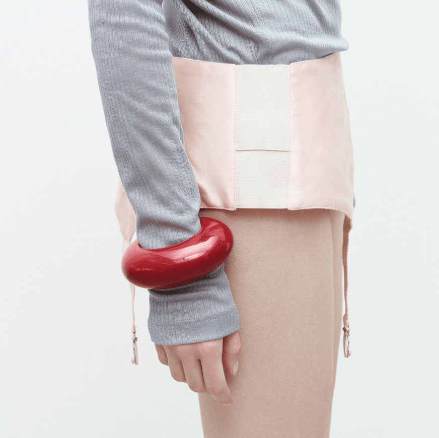 Big Bangle in burgundy - Neeka Studios