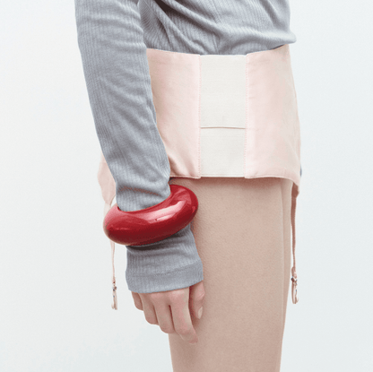 Big Bangle in burgundy - Neeka Studios