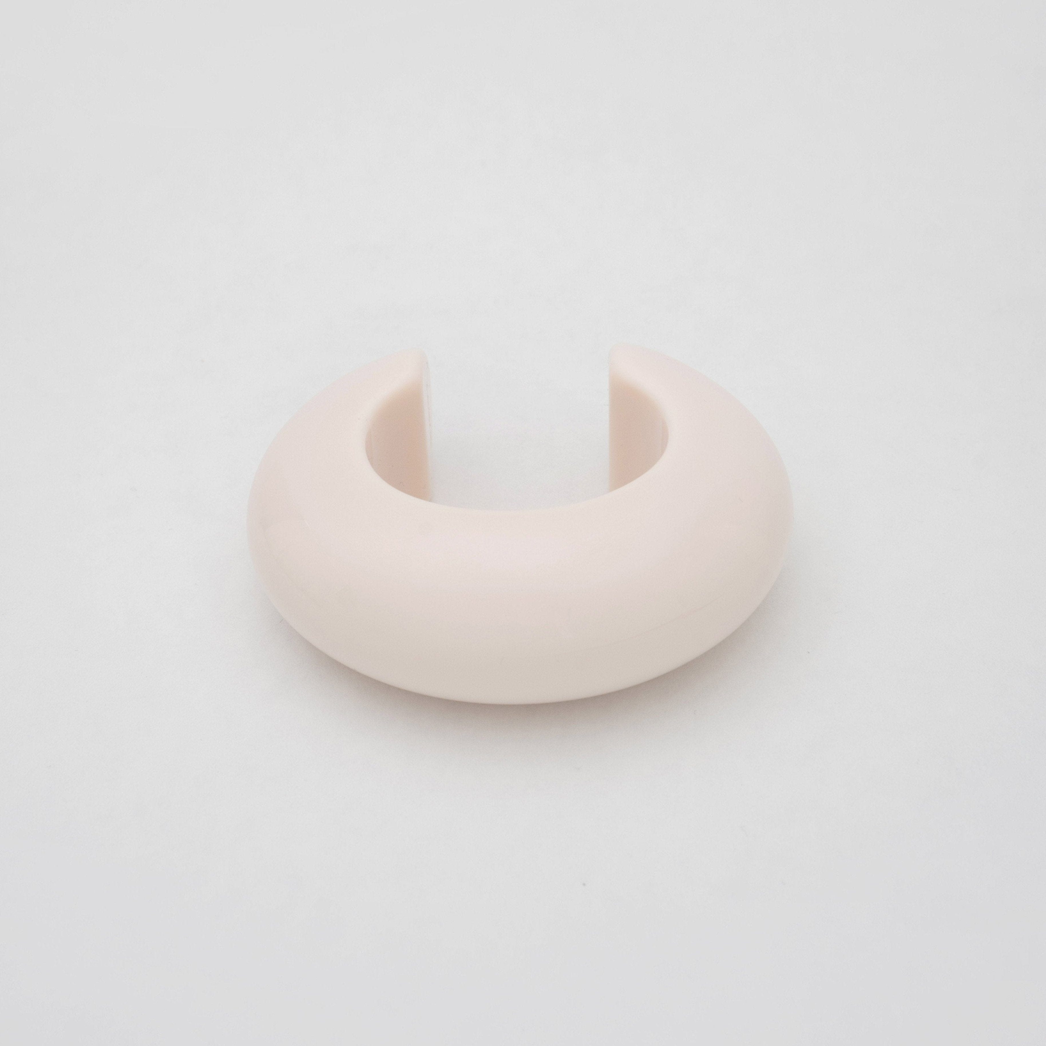 Big Bangle in white - Neeka Studios