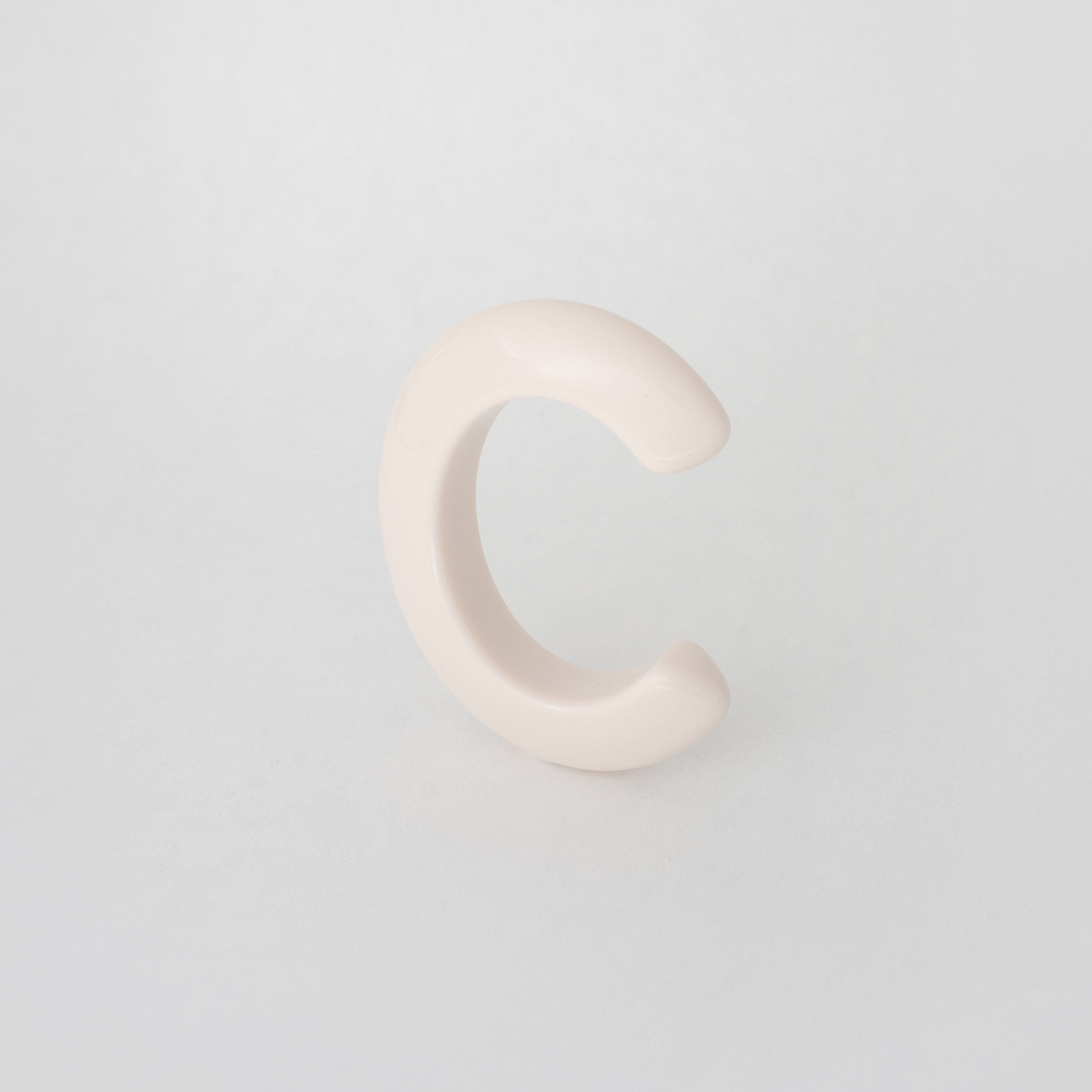 Small Bangle in white - Neeka Studios