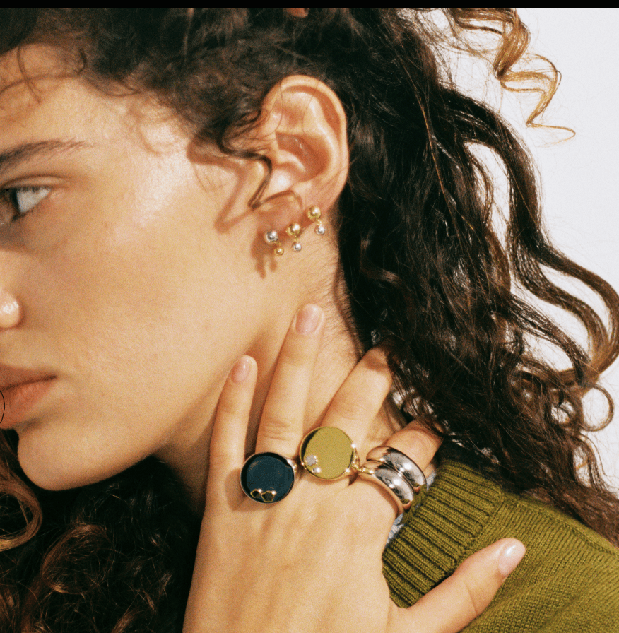 "The Cloverleaf One" ring - Neeka Studios