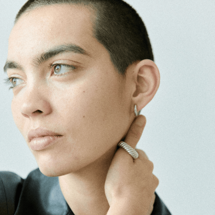 The Ring: silver twist - Neeka Studios