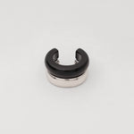 The Ring: black agate - Neeka Studios