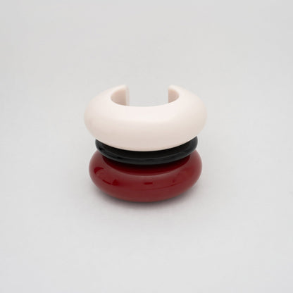 Small Bangle in black - Neeka Studios