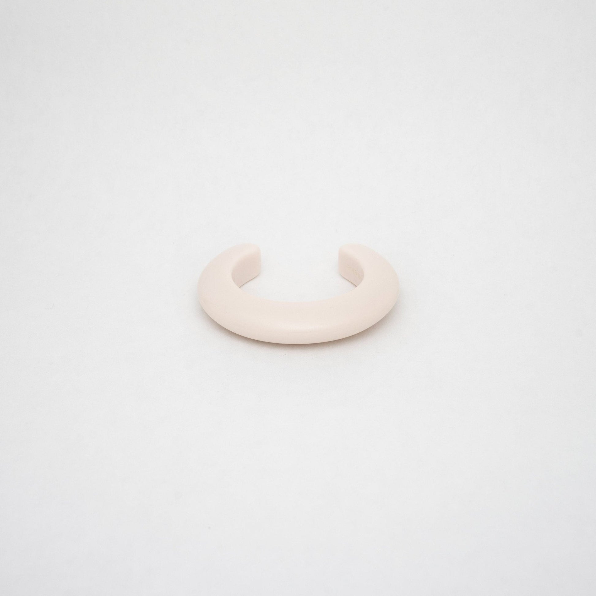 Small Bangle in white - Neeka Studios