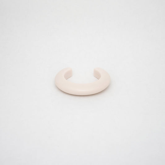 Small Bangle in white - Neeka Studios