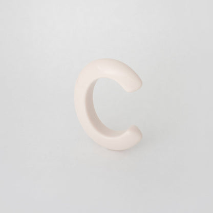 Small Bangle in white - Neeka Studios