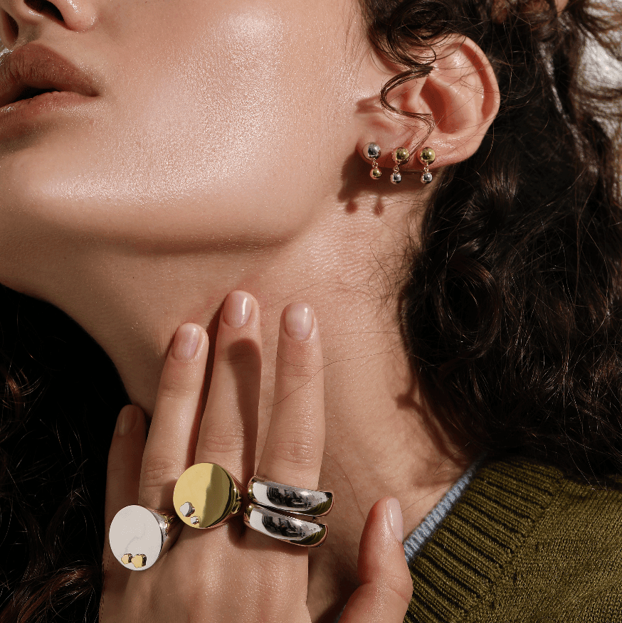 "The Cloverleaf One" ring - Neeka Studios