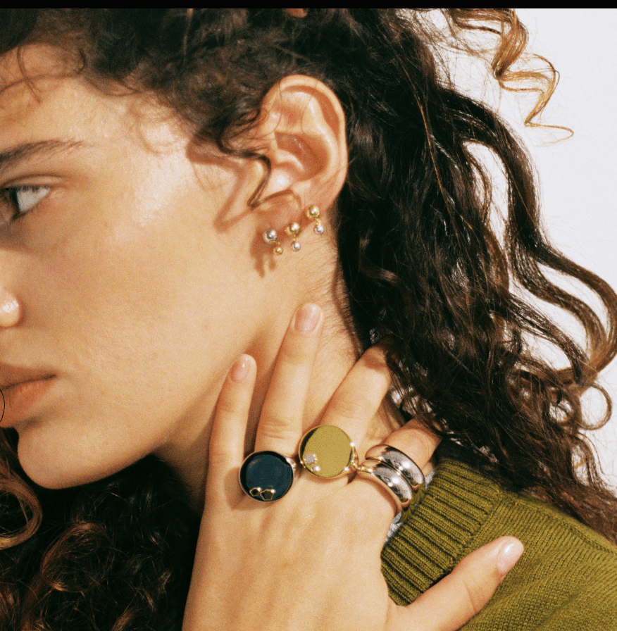 "The Cloverleaf One" ring - Neeka Studios