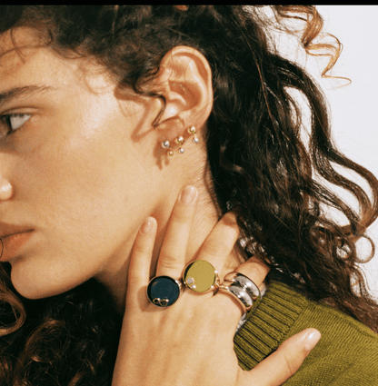 "The Cloverleaf One" ring - Neeka Studios