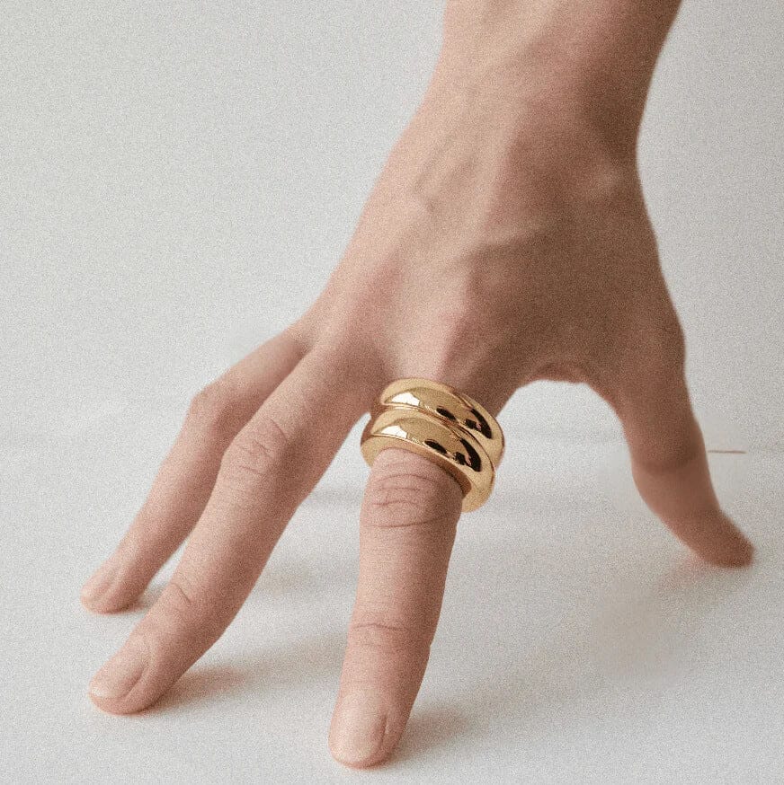 The Ring: gold stack