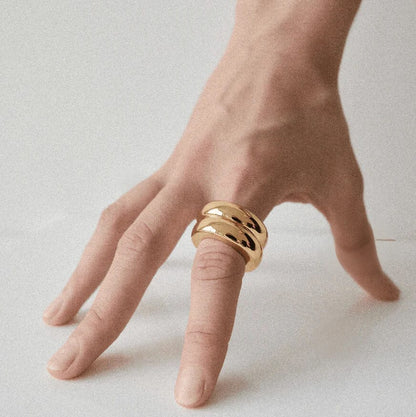The Ring: gold stack
