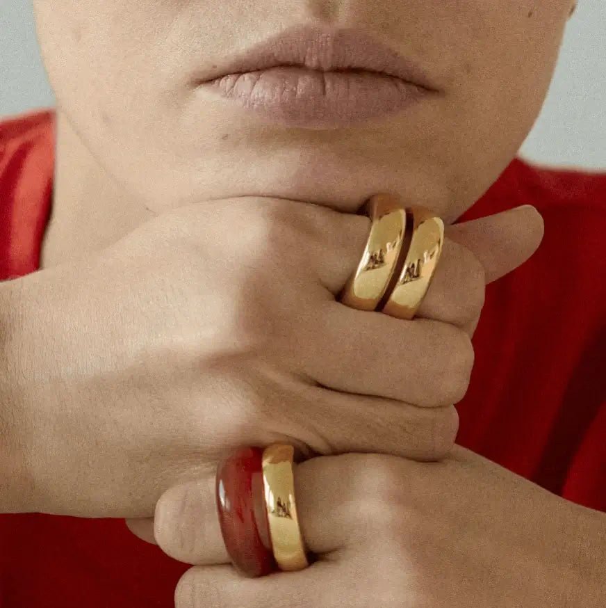 The Ring: gold stack