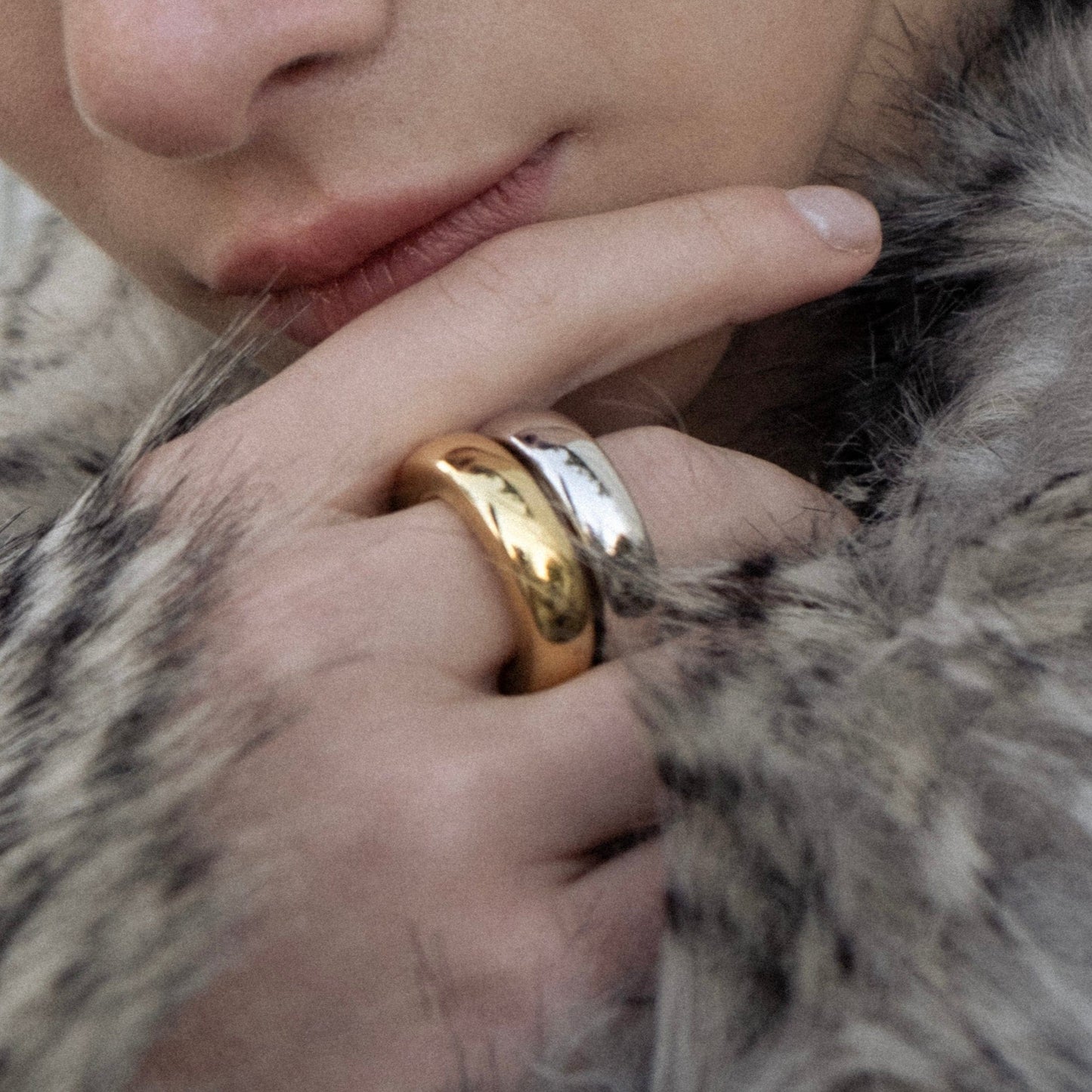 The Ring: gold + silver - Neeka Studios