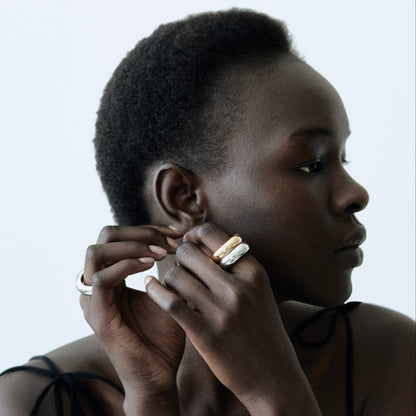 The Ring: gold + silver - Neeka Studios