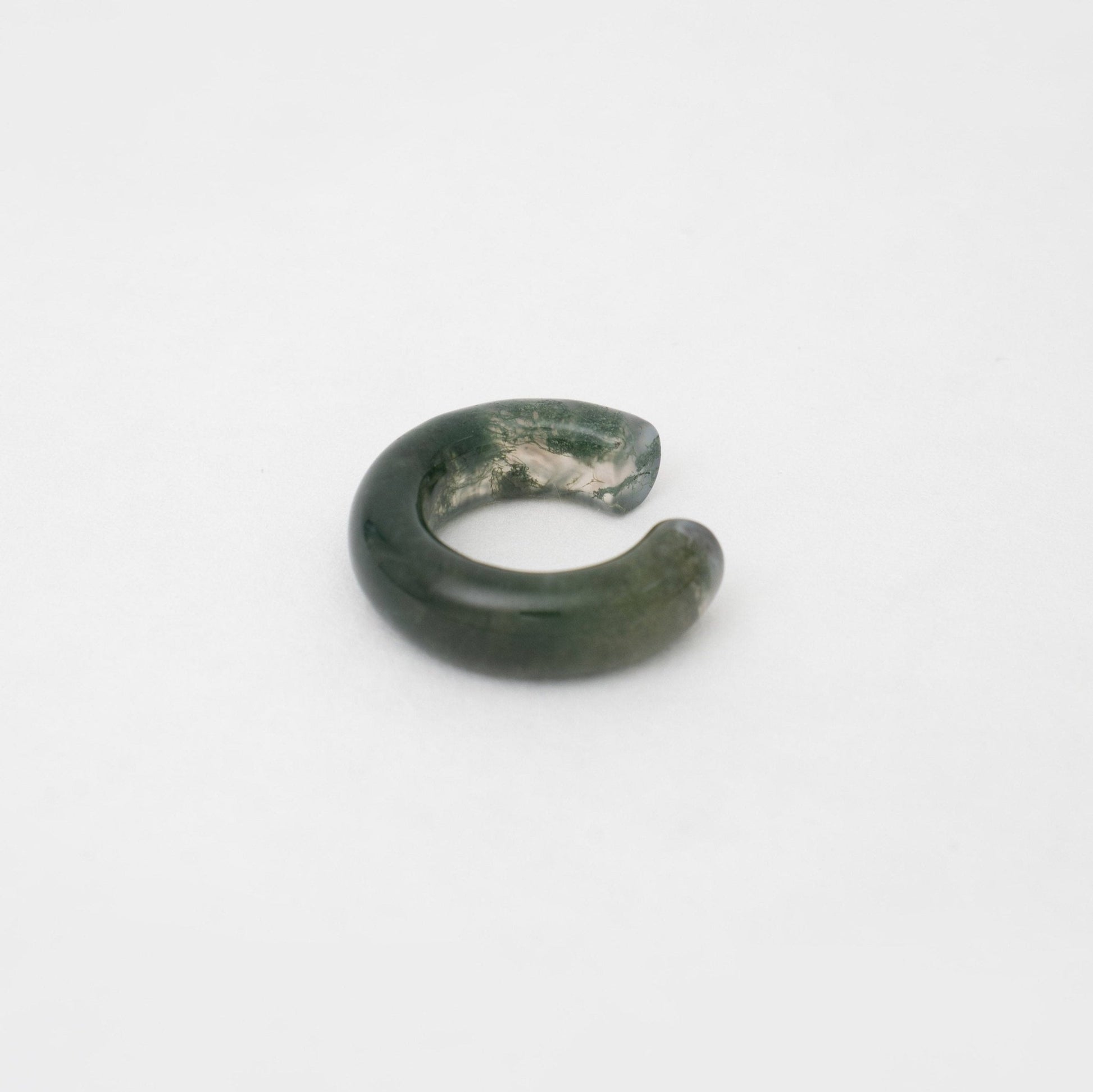 The Ring: moss agate - Neeka Studios