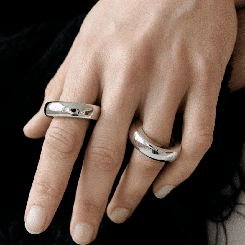 The Ring: silver set - Neeka Studios