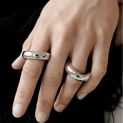 The Ring: silver set - Neeka Studios