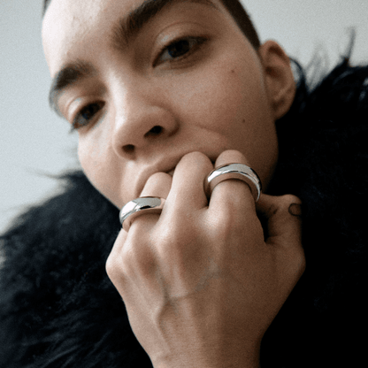 The Ring: silver set - Neeka Studios