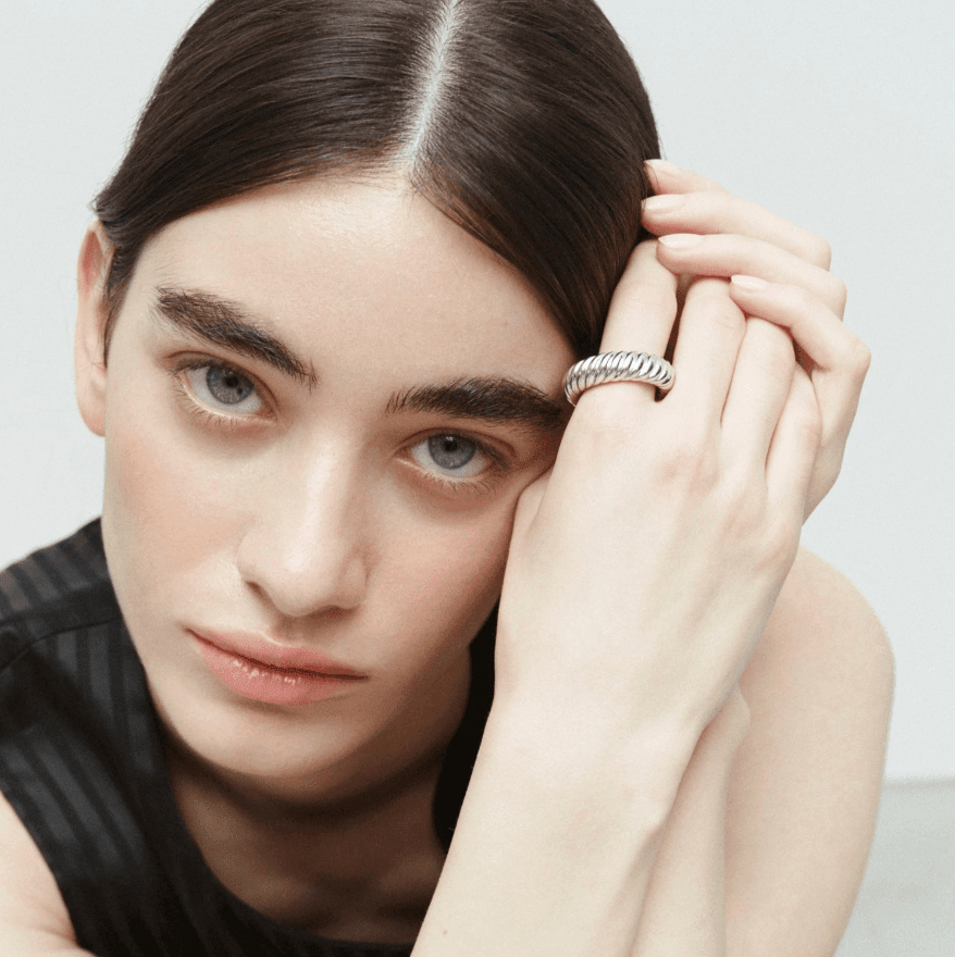 The Ring: silver twist - Neeka Studios